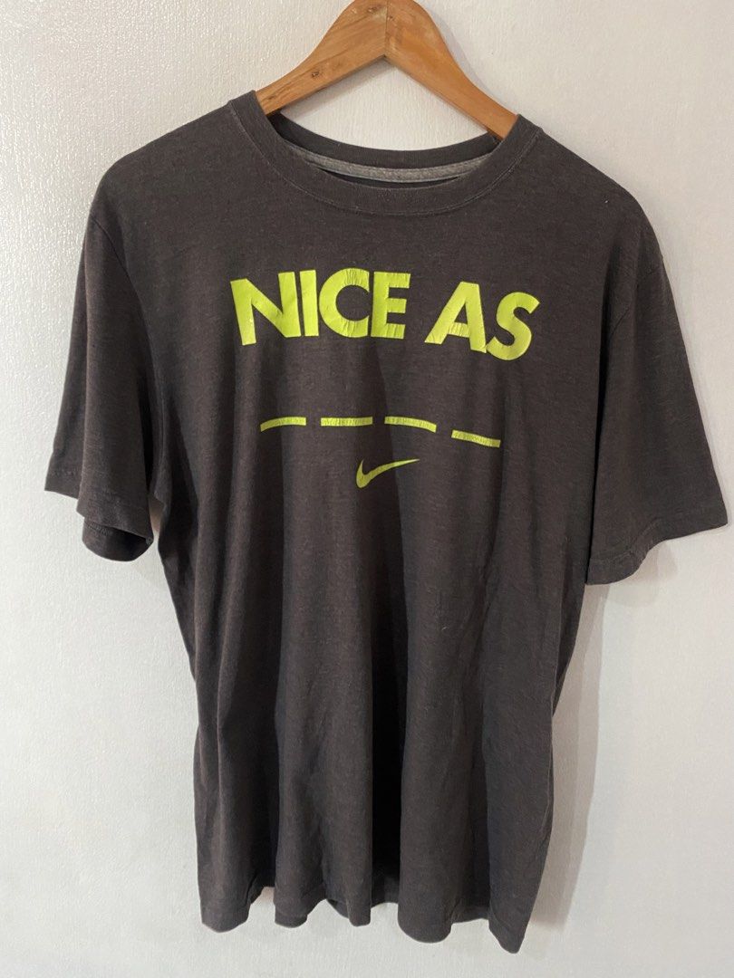 AUT large mens grey nike shirt tee (Category: Tshirts & Polo Shirts ) located in Quezon City. Submitted by manilablacksheep (Listing ID 1463554182, Image 2). Description: 21wx28L Large fit Item storage b37 .