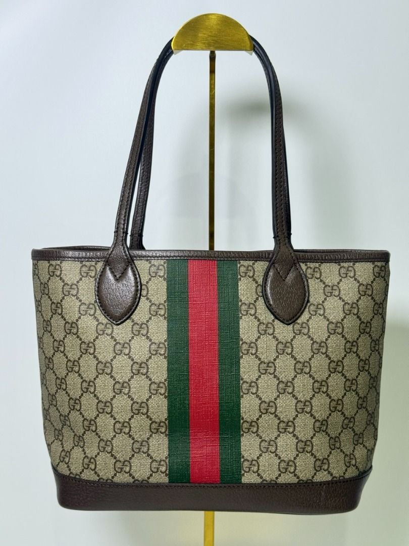 [AUTHENTIC] Gucci Supreme Vintage Ophidia Tote (Small) (Category: Luxury Bags & Wallets) located in Caloocan City. Submitted by luxegenieph (Listing ID 1463477988, Image 1). Description: A favorite everyday bag. Hard to find, almost new quality vintage Ophidia tote bag. Small handy size but can fit a lot! Super elegant look. Ranking: A Inclusions: Certificate of Authenticity, Generic dustbag Assessment: Clean and well-kept 🏷️ ₱23,500 - Luxe Geni