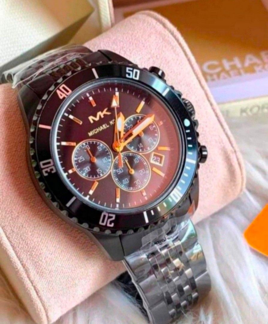 💯Authentic MK Watch for Men 🇺🇸🇺🇸 (Category: Men's Watches) located in Manila. Submitted by Authentic4Less_OLShop (Listing ID 1463419210, Image 3). Description: 🇺🇸Authentic from US🇺🇸 ✅complete inclusions ✅pawnable watch ✅with warranty ✅open for legit check to any watch centers Money back if proven fake ☺️ RESELLERS ARE WELCOME!!!🥰 DISCLAIMER: Authentic4Less OLShop is not affiliated with any of the brands posted in this account. Copyright