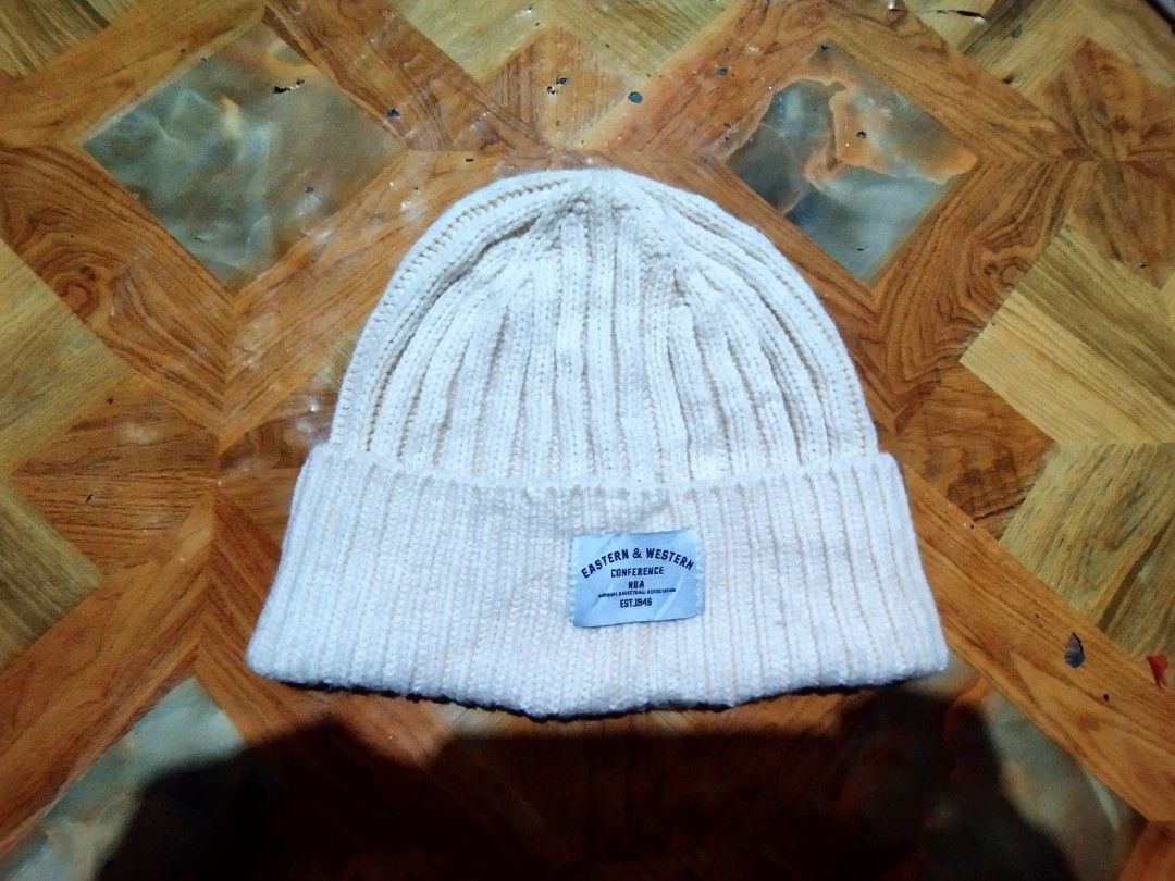 Authentic NBA ivory Unisex Beanie (Category: Activewear) located in General Santos City (Dadiangas). Submitted by onimusha032014 (Listing ID 1463463935, Image 1). Description: Color rate:10/10 in good condition no issue..
