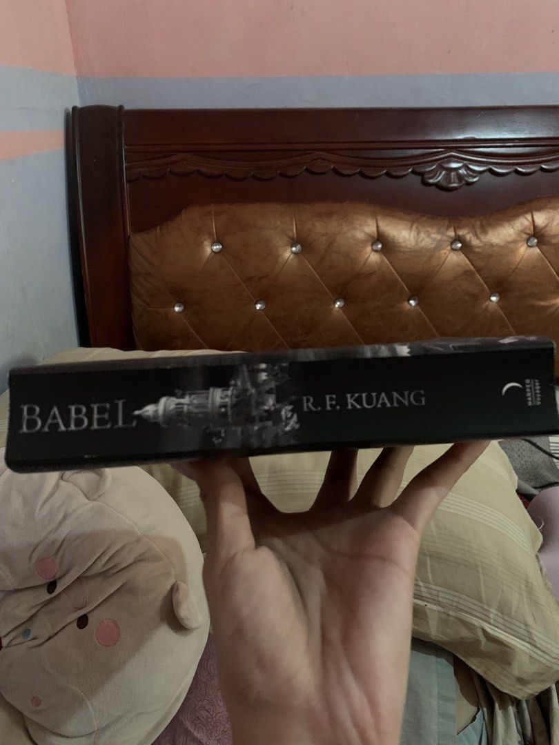 BABEL BY R.F KUANG (Category: Storybooks) located in Manila. Submitted by ales__.211 (Listing ID 1463410925, Image 3). Description: BABEL (PHP 530) (HAVEN’T READ YET) Orig from fully booked RS: decluttering delivery: lalamove or jnt delivery payment: gcash only 📩 message for inquiries 📍 around metro manila .