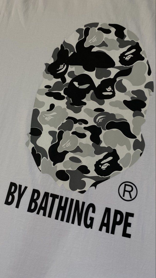 Bape ABC Camo (Category: Tshirts & Polo Shirts ) located in Quezon. Submitted by bapestaa (Listing ID 1463490898, Image 2). Description: (Details) • Bape ABC Camo • Size: Large on tag • Dimes: 21x27.5 • Color Rate: 9.3+ • Issue/s: No issue Quezon Province, 4301..