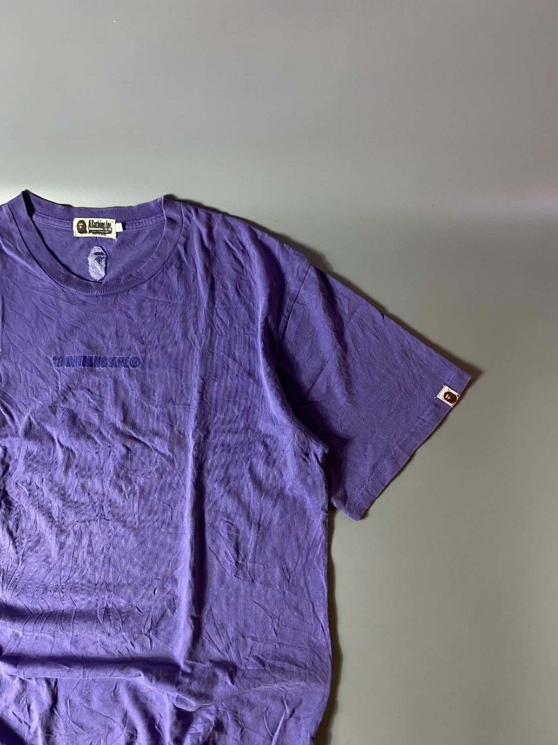 Bape dye shirt embroidered design (Category: Tshirts & Polo Shirts ) located in Bacolod City. Submitted by jollyst4ffs. (Listing ID 1463451306, Image 2). Description: Dimension: 23 x 30 Excellent No issue Size xl 💰 790 -Dm📥.