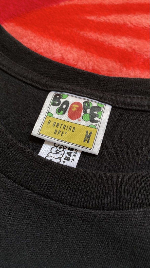 Bape x DBZ (Trunks & Mecha Frieza) (Category: Tshirts & Polo Shirts ) located in Quezon. Submitted by bapestaa (Listing ID 1463467886, Image 3). Description: (Details) • Bape x DBZ (Trunks & Mecha Frieza) • Size: Medium on tag • Dimes: 20.5x26.5 • Color Rate: 9.3 or better • Issue/s: None Quezon Province, 4301..