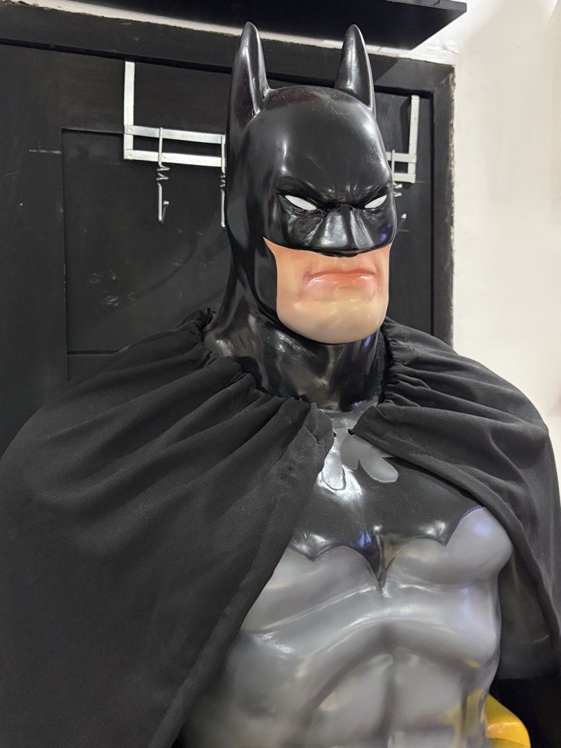 Batman lifesize 6ft (Category: Figurines & Statues) located in Makati City. Submitted by tomypom (Listing ID 1463518238, Image 3). Description: Life size Batman Dc comics 99,999 See pictures for more details Also available other dc characters And marvel characters Ironman spiderman superman flash.