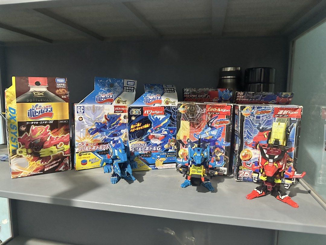 Battle bdaman x bottleman kits (Category: Gundam & Model Kits) located in Marikina City. Submitted by jcs29 (Listing ID 1463387750, Image 1). Description: PTPA: Selling battle bdaman and bottleman kits -unbuilt colamaru energy dx 1.1k -unbuilt bottleman x battle bdaman cobalt blade 700 -unbuilt bottleman x battle bdaman cobalt saber fire 1.4k -built battle bdaman zero 2 bakusouryuu 1.8k -built battle bdaman zero 2 kouryuou 1.8k -built battle bdam
