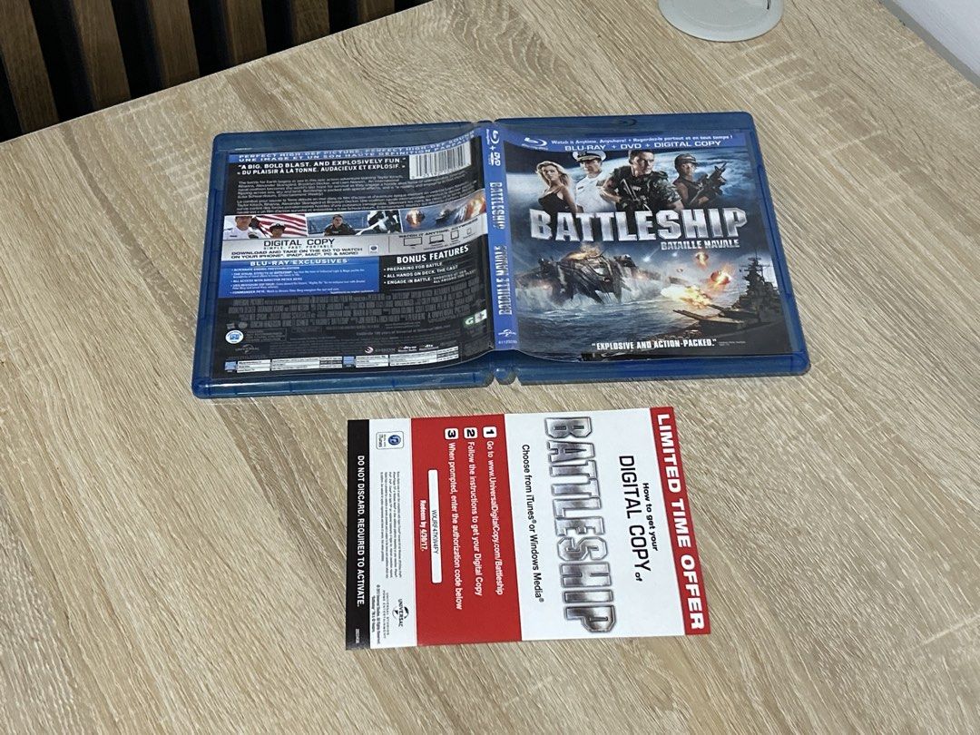 battleship cds (Category: CDs & DVDs) located in Talisay. Submitted by artmeus (Listing ID 1463475229, Image 1). Description: untested po kasi wala na akong dvd player now but the last time nanood po ako nito okay panaman. payment first po thru cashg + shipping fee via jnt qt .