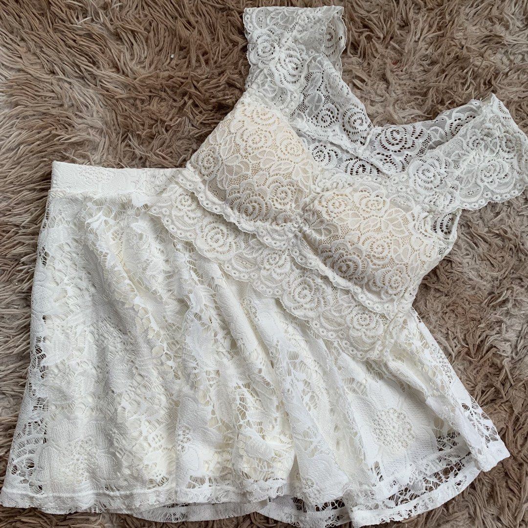 BEACH WHITE OUTFIT (Category: Bikinis & Swimsuits) located in Quezon City. Submitted by rktrendyph (Listing ID 1463382858, Image 1). Description: All items are: ✔️ Available ✔️ Preloved ✔️ Ready to Wear ✔️ Good as New sizes already included (uploaded photo) NOTE: The fit and appearance when worn may vary and are based on the model photos posted on our page. Actual photos of the item are included below each listing for your reference. If you have 