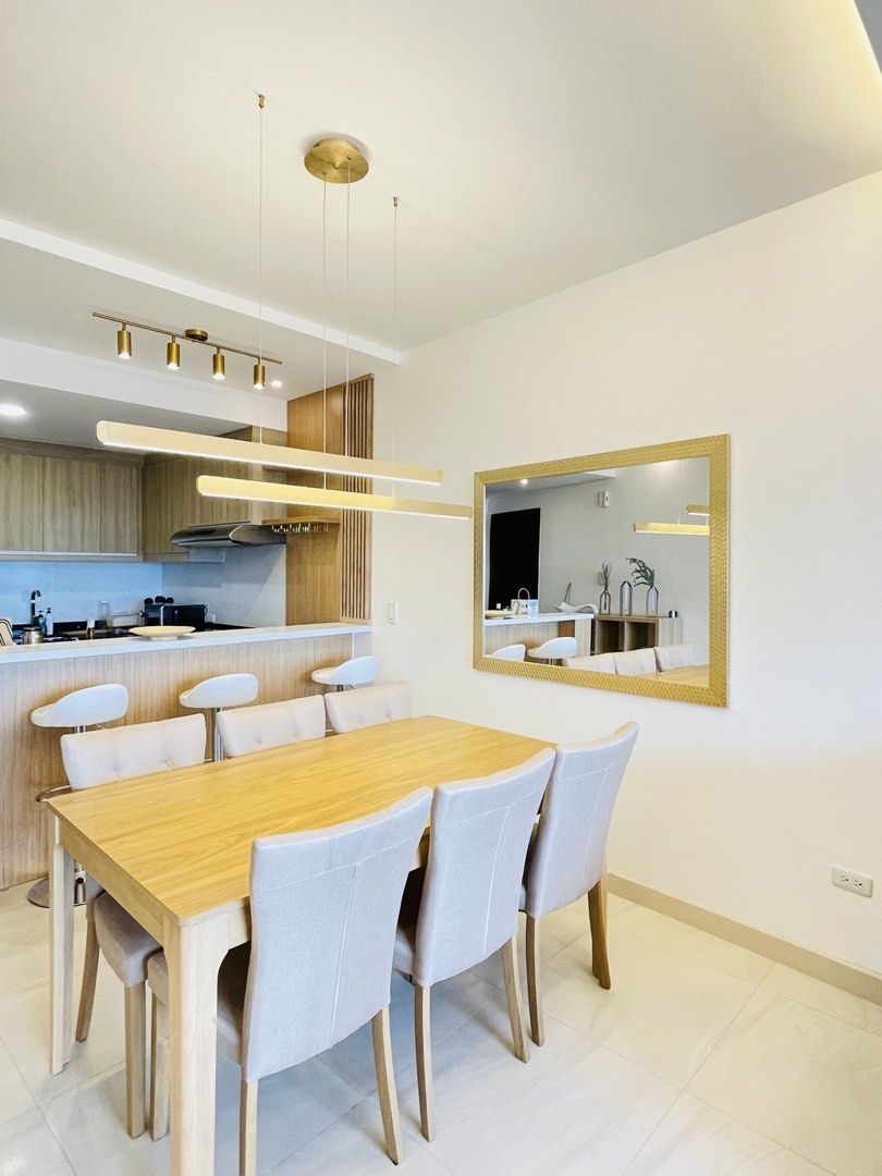 Beautiful Royalton unit for rent (Category: Apartments & Condos) located in Makati City. Submitted by blushvanilla (Listing ID 1463373592, Image 3). Description: Beautiful Unit for rent The Royalton at the Capitol Commons 2BR 3 T&B with maid’s room (1 t&b is in the maid’s room) and 1 parking slot FA: 91sqm Balcony: 14sqm Total Area: 105sqm Fully furnished 95k including assoc dues. Thanks!.