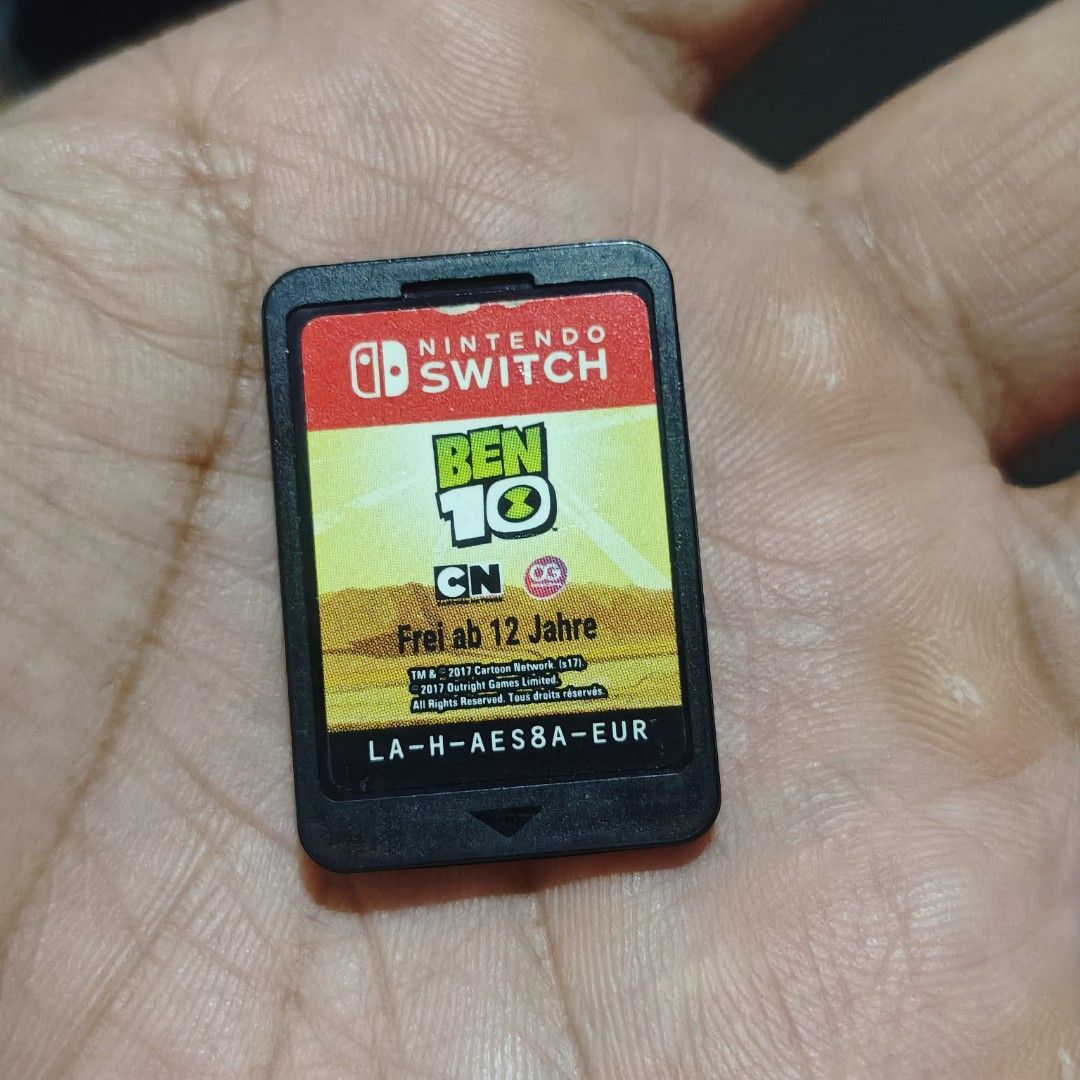 Ben 10 Switch Game (Category: Nintendo) located in Quezon City. Submitted by shopme_gadget30 (Listing ID 1463518834, Image 1). Description: kindly read the details first for sale fixed price good Condition tested and working game card only compatible to Nintendo switch eur region Shoopppppeee —,✅ can check out pm for the linnnkkk (If shoopppee check out, price is higher because of shooppppeee deduction qc area meet up: sm north shipping fee must 
