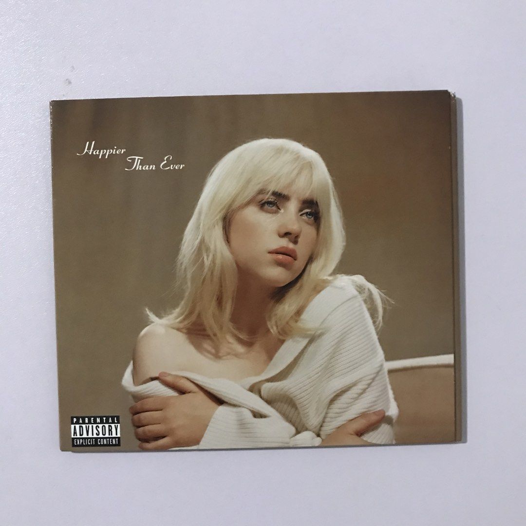 Billie Eilish - Happier Than Ever (CD) (Category: CDs & DVDs) located in Angeles City. Submitted by BLCKDistro (Listing ID 1463451506, Image 1). Description: MOD: GoTyme Shipping via J&T Express.