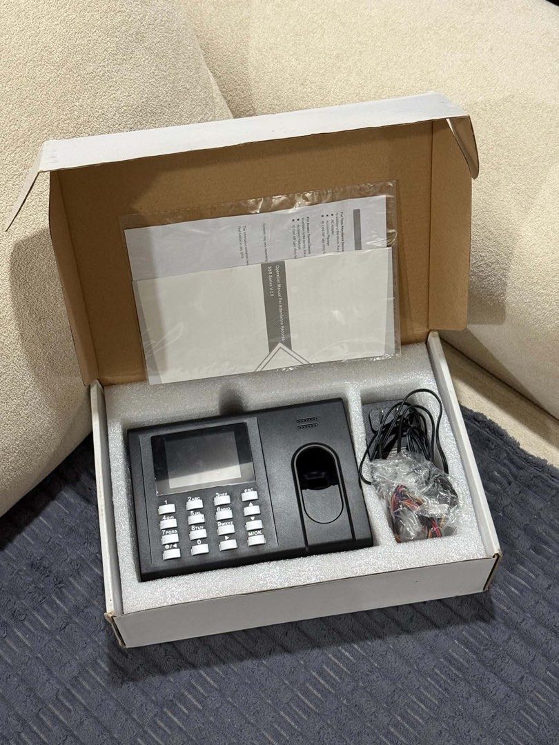 Biometric Fingerprint Device (Category: Printers, Scanners & Copiers) located in Las Pinas. Submitted by 402racing.shop (Listing ID 1463475262, Image 2). Description: - Biometric Fingerprint Device - Includes operation manual and power adapter - Ideal for business/office/project use Good as New RFS: Purchased for a supposedly thesis title, but got discarded. Dasma / J&T / Lalamove.