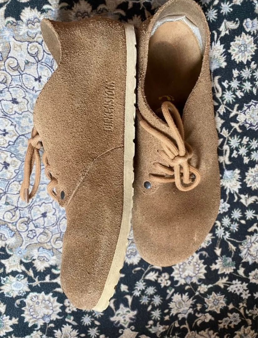 Birkenstock Maine (Category: Slippers & Slides) located in Manila. Submitted by addefian (Listing ID 1463523296, Image 1). Description: DECLUTTERING!! - honest condition 9/10 - issues are visible on the pics - can do vc - authentic!! - nego for sure buyer 😉 6mens / 7womens / 24cm C5, Waterfun Taguig City.