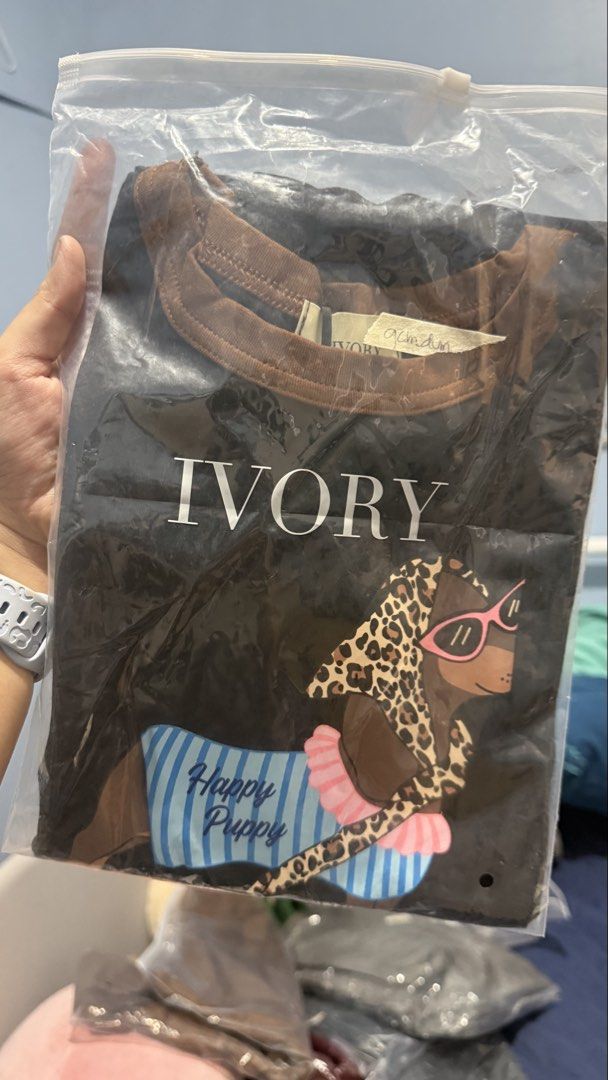 BKK Ivory Daschund Tee (Category: Shirts) located in Quezon City. Submitted by dinesaur (Listing ID 1463375037, Image 1). Description: .