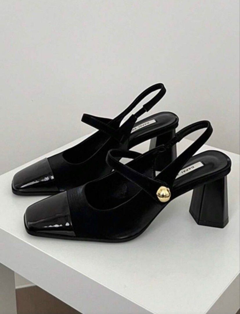 Black Classy French Heels (Category: Heels) located in Trece Martires City. Submitted by closette.ph (Listing ID 1463402413, Image 3). Description: 💌 click photos to view full item - size 37 - brand new.