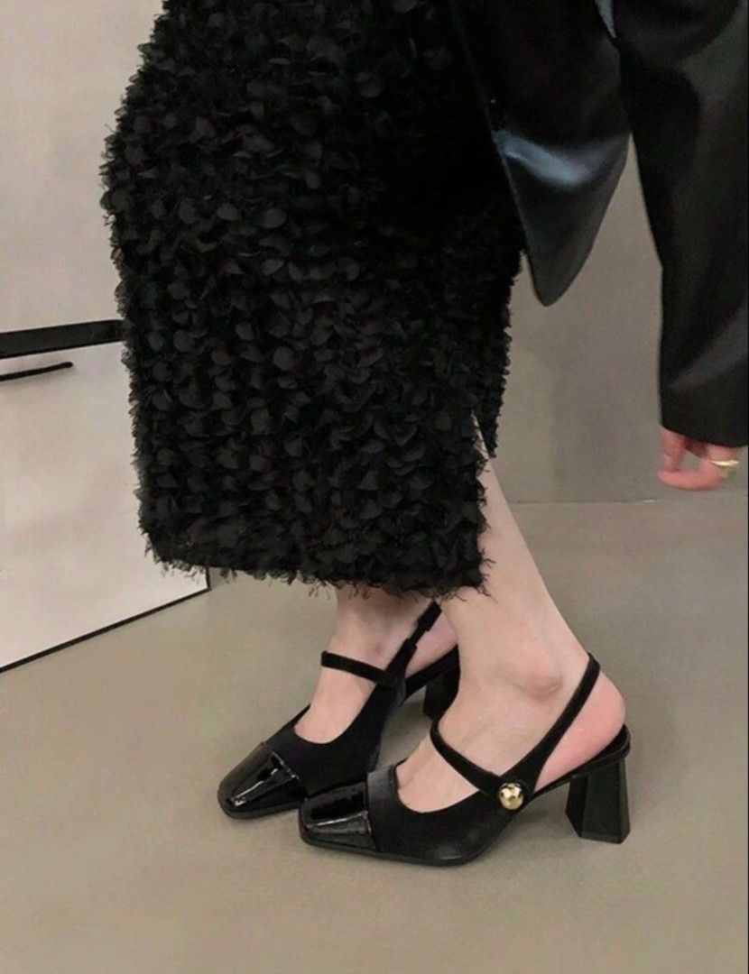 Black Classy French Heels (Category: Heels) located in Trece Martires City. Submitted by closette.ph (Listing ID 1463402413, Image 1). Description: 💌 click photos to view full item - size 37 - brand new.