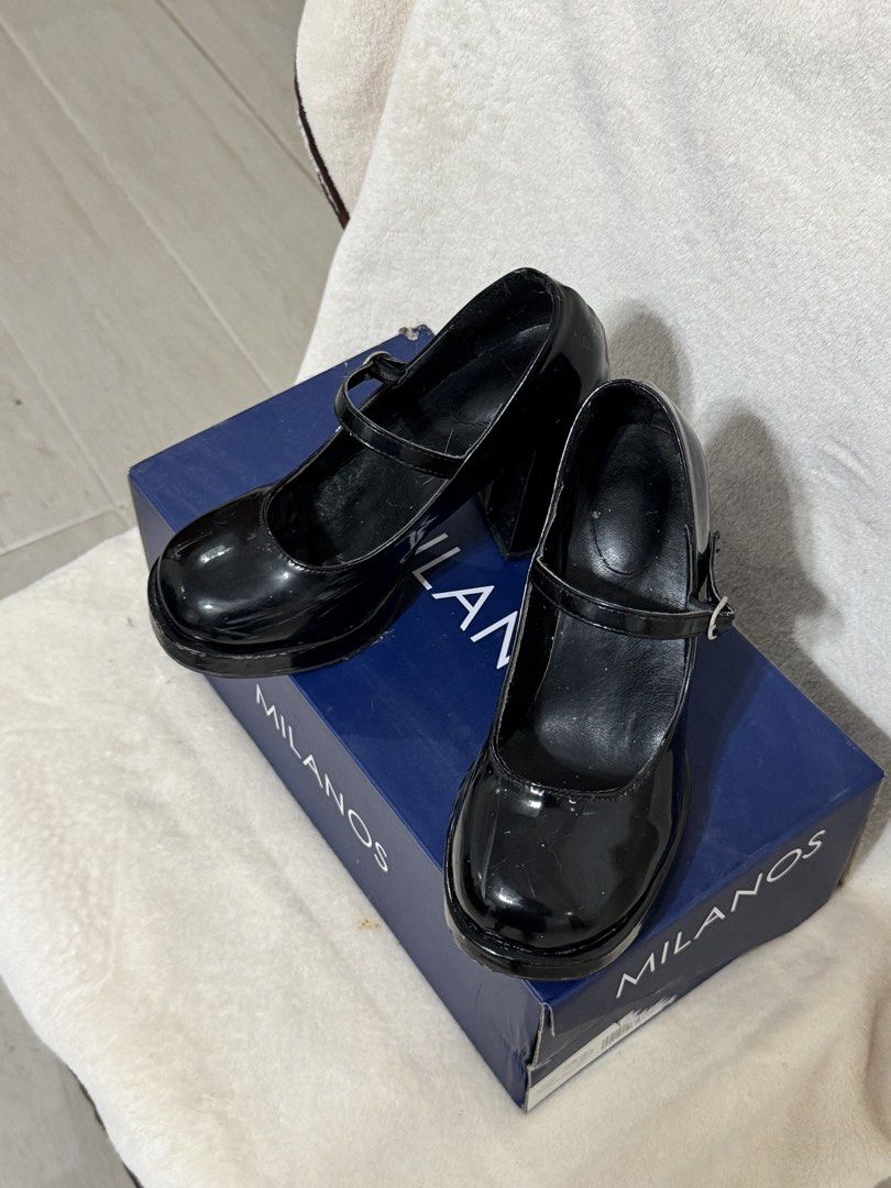 Black Mary Jane Heels (Category: Heels) located in Bagac. Submitted by danicruz_ (Listing ID 1463502114, Image 1). Description: - Black Mary Jane Heels perfect for Cosplays and othet occasions. - well loved. Has minor scratches. - Size 36.