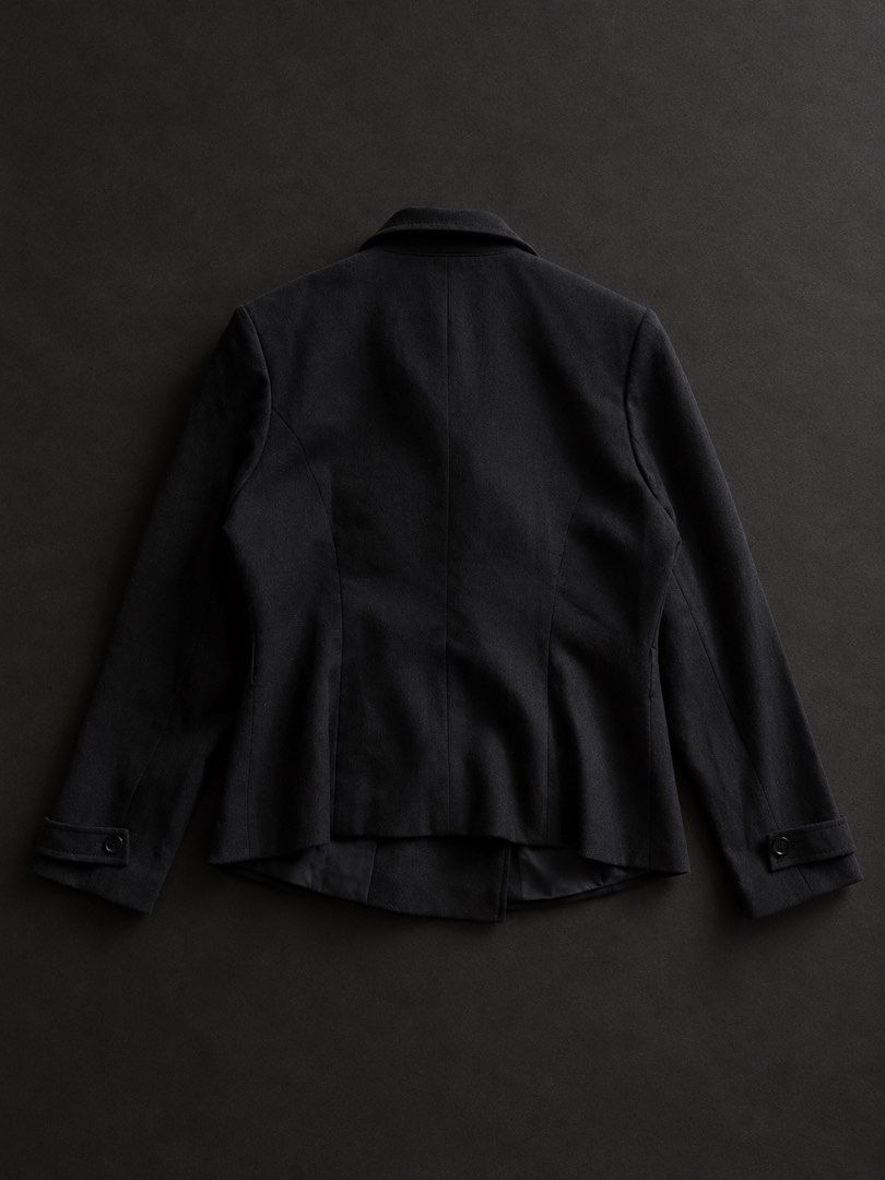 Black Wool Double-Breasted Coat (Category: Coats, Jackets and Outerwear) located in Tagum. Submitted by clent.josh (Listing ID 1463333210, Image 2). Description: .