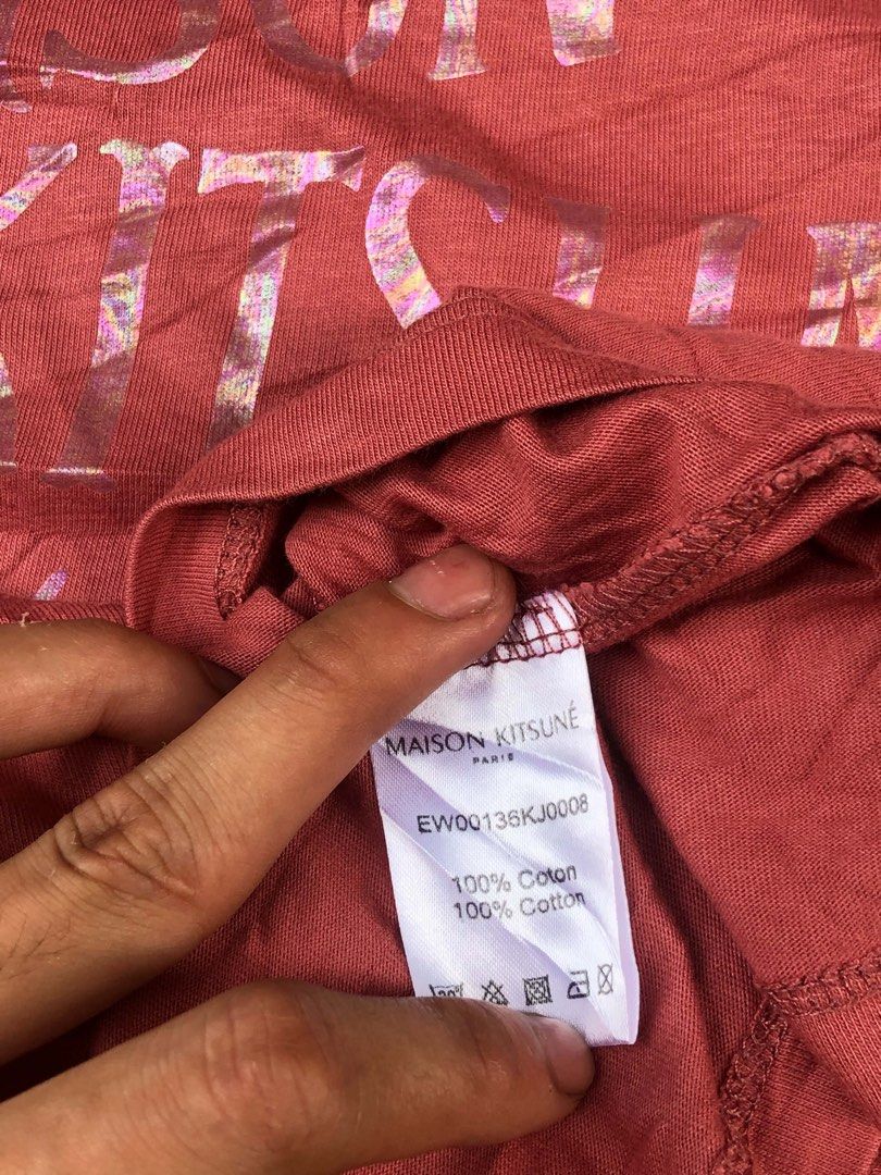 BLOUSE MAISON KITSUNE (Category: Blouses) located in Bacolod City. Submitted by truk_thrift (Listing ID 1463399740, Image 3). Description: .