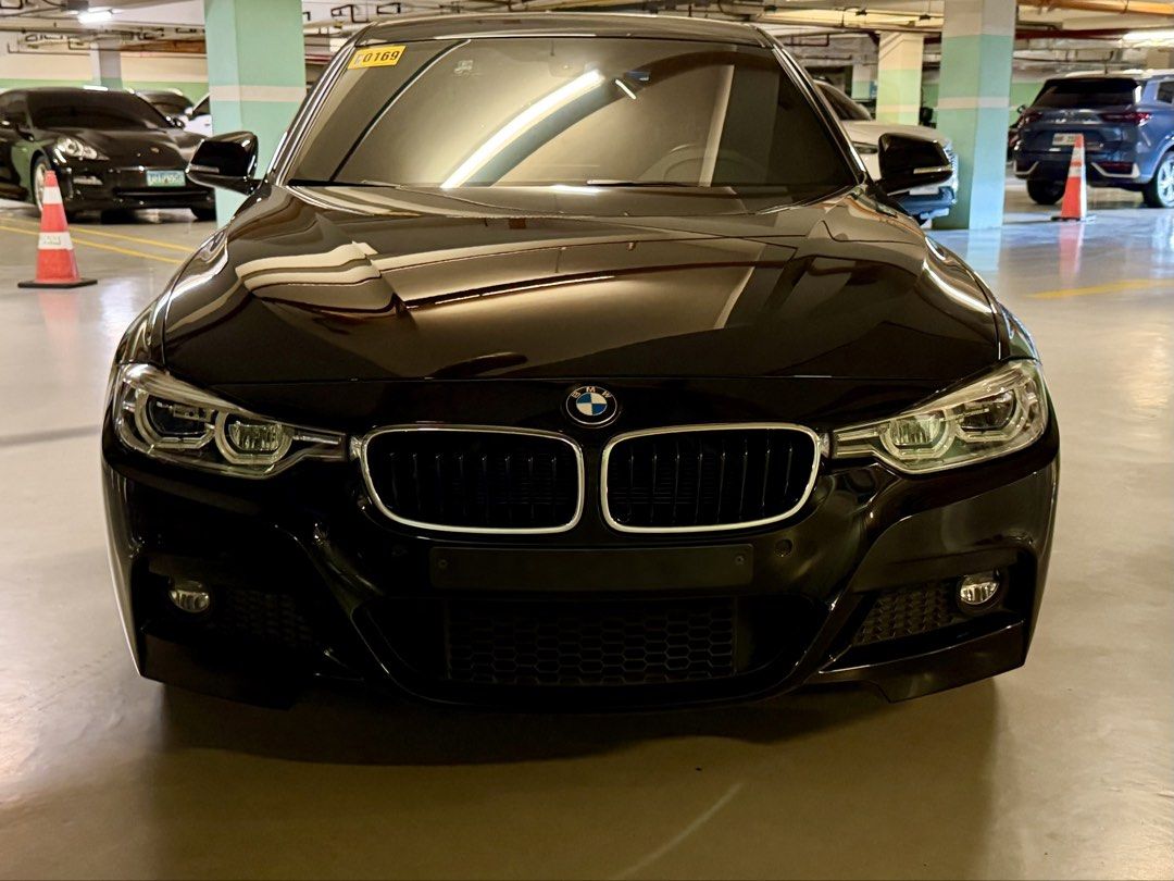 BMW 320d M Sport (A) (Category: Used Cars) located in Pasig City. Submitted by andresoler1 (Listing ID 1463335290, Image 3). Description: 2018 BMW 320d M Sport F30 LCI - 2019 ACQUIRED VERY Fresh • Factory M Sport • Well Maintained 100% Money-Back Guarantee LEGIT M Sport unit, Black Sapphire Metallic, 2.0L B47 Turbo Diesel, 8-Speed Steptronic Sport AT, RWD. • Premium Leather Interior • M Sport Steering + Paddle Shifters • 4 Driving Modes • Ambient