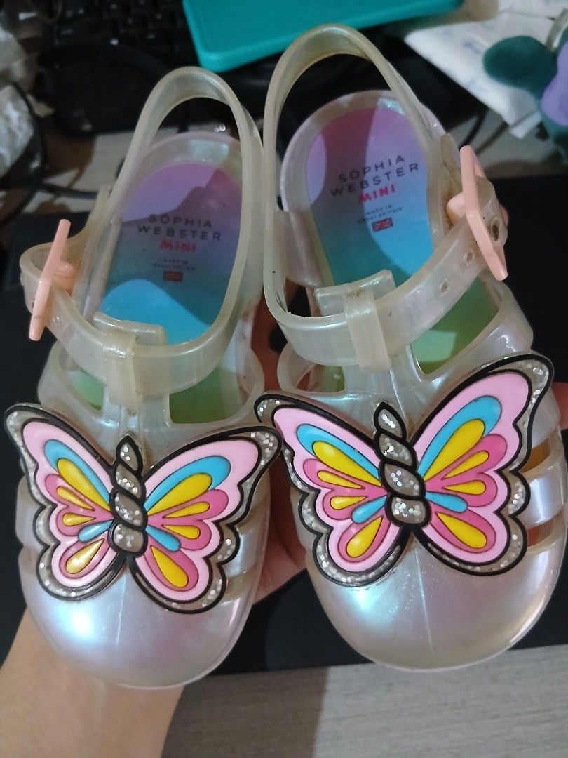 Bnew sophia webster multicolor unicorn sandals (Category: Babies & Kids Fashion) located in Cebu City. Submitted by kendall_leighton (Listing ID 1463554218, Image 1). Description: Bnew sophia webster multicolor unicorn sandals uk8 rfs: wrong size.