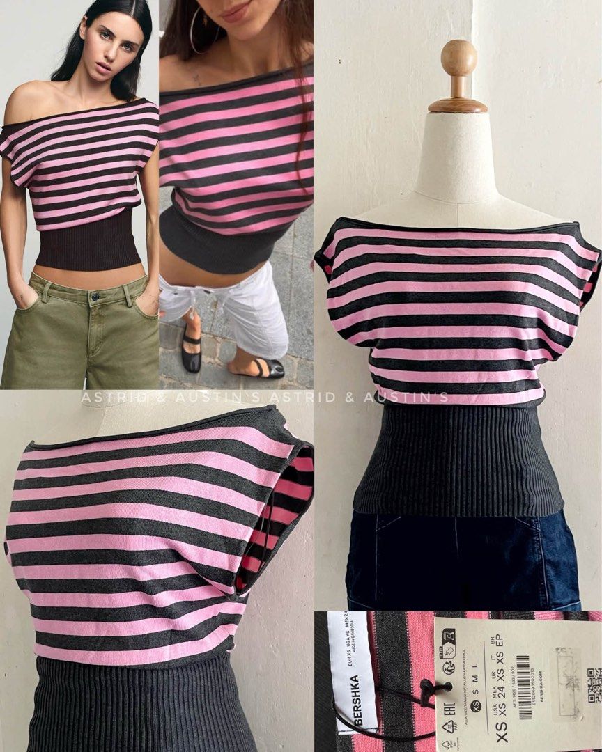 BNWT BERSHKA assymetric top (Category: Others Tops) located in Dasmarinas. Submitted by allisongrey1323 (Listing ID 1463480915, Image 1). Description: BNWT BERSHKA assymetric top XS Medium price: 850.