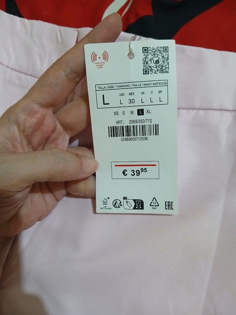 Bnwt zara inspired pink trousers (Category: Other Bottoms) located in Cebu City. Submitted by kendall_leighton (Listing ID 1463554476, Image 2). Description: Bnwt zara inspired pink trousers size large rfs: decluttering.