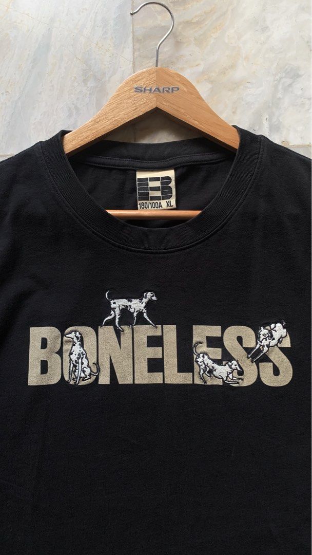 BONELESS GRAPHIC TEE (Category: Tshirts & Polo Shirts ) located in Kalibo. Submitted by _jimthrifts (Listing ID 1463473726, Image 2). Description: 📌 24.5x28.5 size xl on tag (3xl dimes) 📌 Excellent condition and color rate 📌 no major issue.