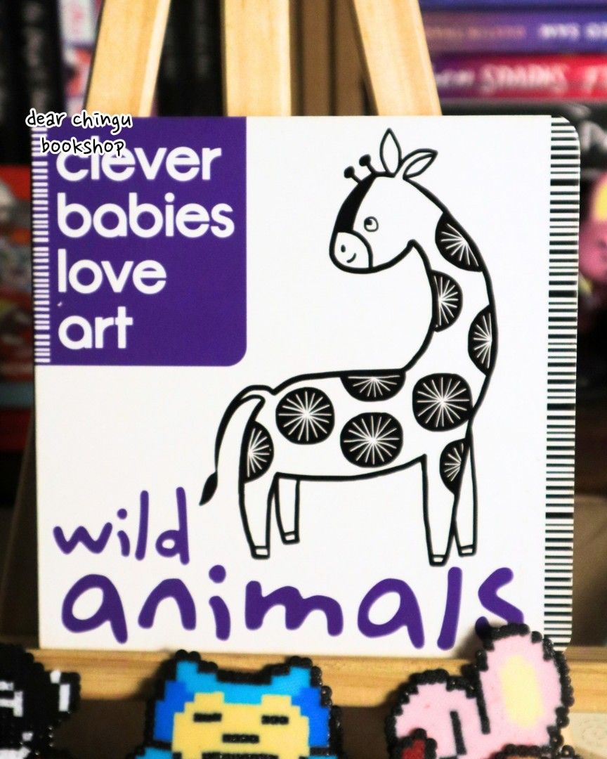 Book for Kids: Wild Animals | Board Book (Category: Children's Books) located in Manila. Submitted by randomstuffsgirlie (Listing ID 1463432103, Image 2). Description: Wild Animals 🦁🐘 (clever babies love art) A little wild-life fun for curious little readers. ₱299 | Board Book * Color may vary due to lighting * You may request a video of the book for more details.