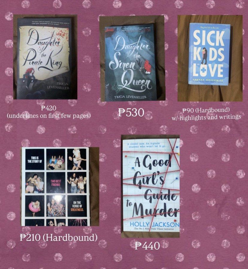 BOOKS FOR SALE (Category: Storybooks) located in Makati City. Submitted by berriscollection (Listing ID 1463436416, Image 2). Description: All are like new / lightly used unless stated.
