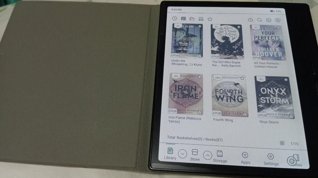 BOOX GO COLOR 7 Gen 2 (Category: E-Readers) located in Caloocan City. Submitted by sleepfairy040321 (Listing ID 1463486029, Image 2). Description: FOR SALE: BOOX Go Color 7 Gen 2 in pristine Condition 💰 Selling Price: ₱18,000 🏷️ Original Price: ₱21,400 📅 Purchased: February 2026 ✨ Condition: Good as new (rarely used) No flaws, no issues or scratches Complete original packaging Original box and charging cable Card tray ejector pin Original rece
