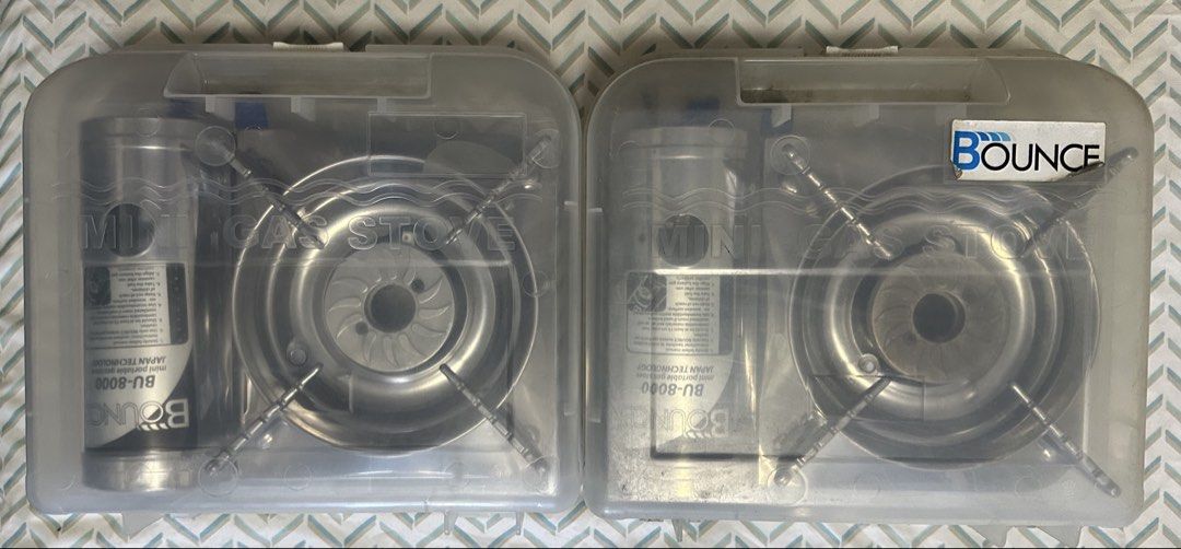 Bounce Stainless Portable Gas Stove (Category: Other Kitchen Appliances) located in Quezon City. Submitted by rgs101 (Listing ID 1463340859, Image 2). Description: Please see pics for details. 1k each..
