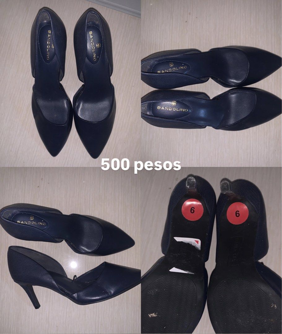 branded heels for sale (Category: Sandals) located in Cabanatuan. Submitted by dyannicole (Listing ID 1463332772, Image 2). Description: !300 EACH! !300 EACH! !300 EACH! bnew and used once heels for sale (sizes 36-37 only) ✨ Mine at your own risk ✨𝐂𝐨𝐥𝐨𝐫 𝐦𝐚𝐲 𝐬𝐥𝐢𝐠𝐡𝐭𝐥𝐲 𝐯𝐚𝐫𝐲 due to photographic lighting. ✨Some items may have minor, 𝐮𝐧𝐧𝐨𝐭𝐢𝐜𝐞𝐚𝐛𝐥𝐞 𝐨𝐫 𝐦𝐢𝐧𝐢𝐦𝐚𝐥 𝐝𝐞𝐧𝐭𝐬. ✨No cancellation of orders Location: Cabana