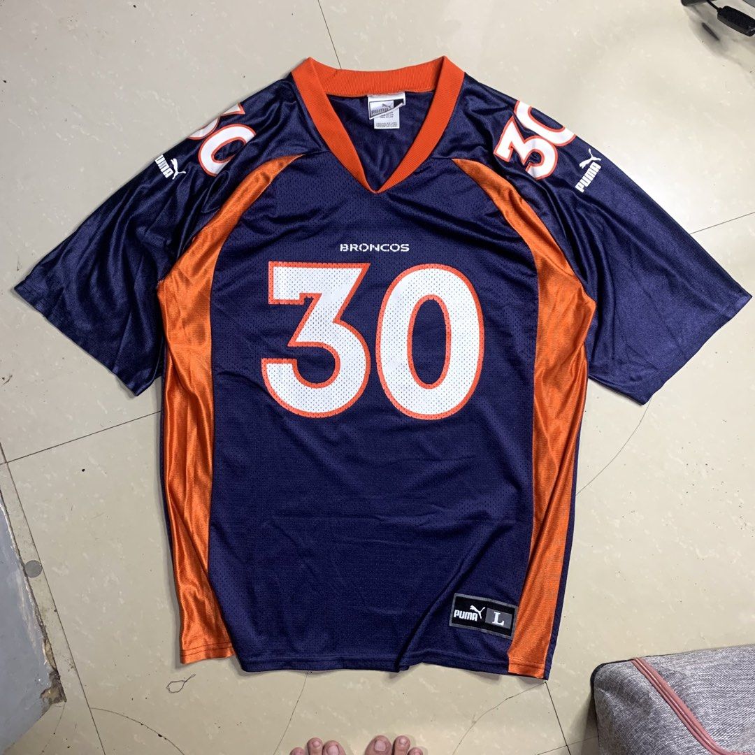 Broncos Davis “ 30 Puma Jersey (Category: Activewear) located in Alaminos. Submitted by jikstocks (Listing ID 1463483390, Image 2). Description: Good condition sign og usage.