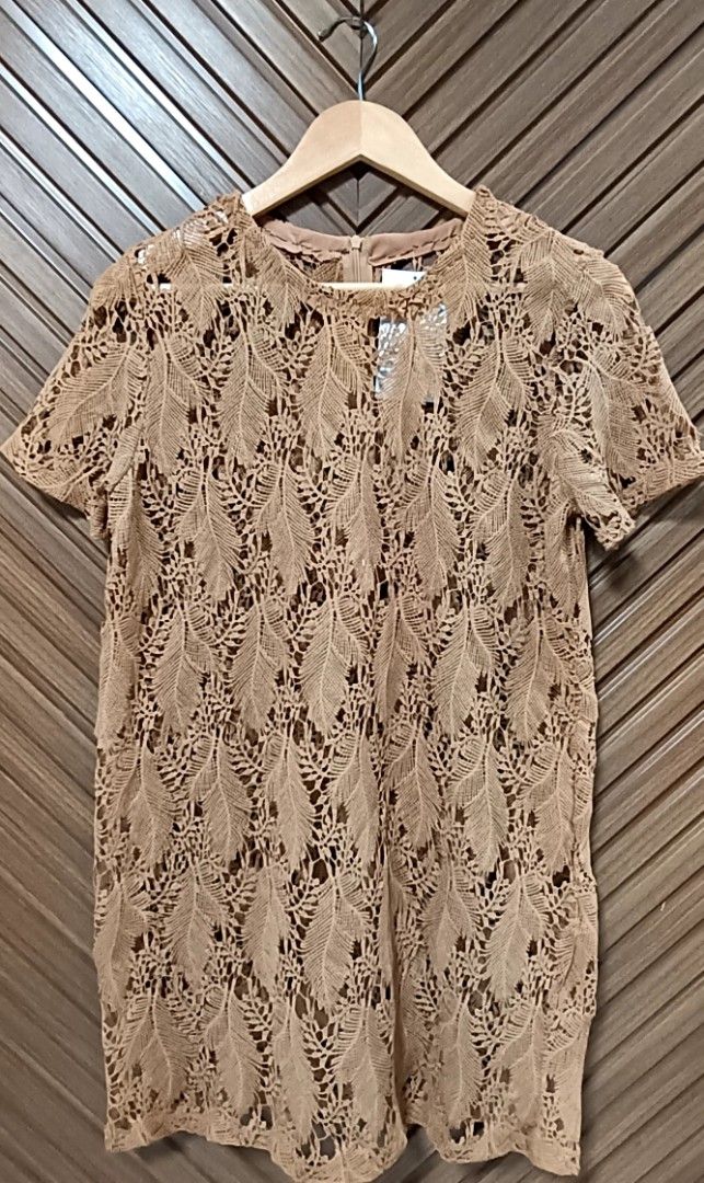 Brown dress lace elegant (Category: Dresses) located in Davao. Submitted by fabmegashop (Listing ID 1463420976, Image 1). Description: .