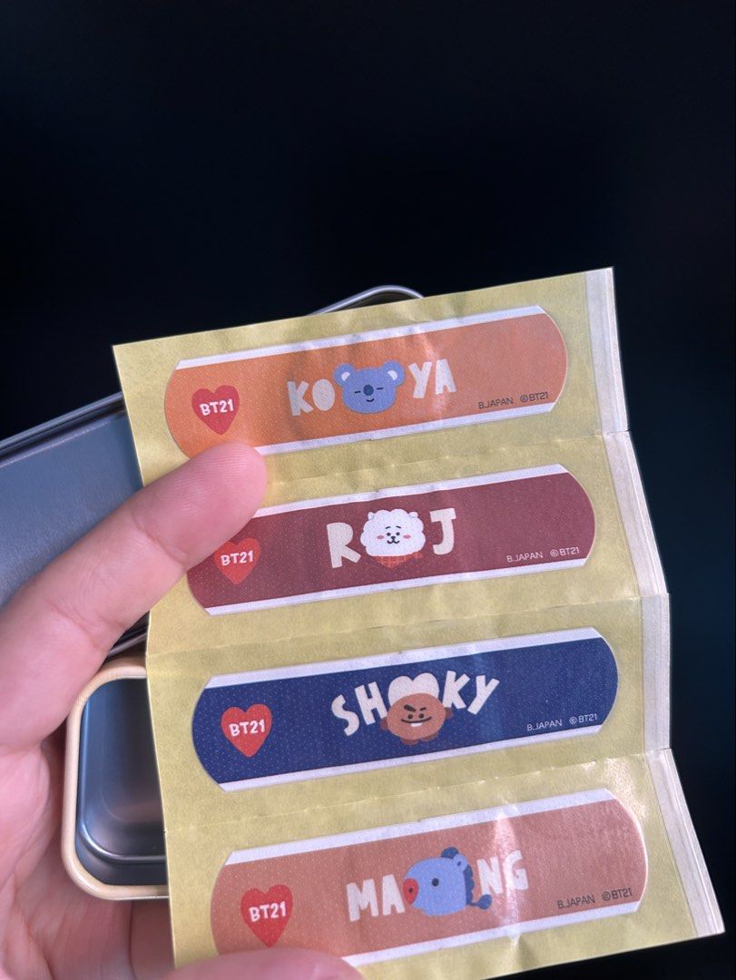 BT21 Tin Can/Band Aid Case (Category: Vintage Collectibles) located in Manila. Submitted by zscollectibles (Listing ID 1463550123, Image 3). Description: 🍀✨Please read before messaging. Thank you.✨🍀 ❗️No return no exchange. Actual item posted. ❗️No haggling. LP Posted. ❗️No cancellation once order confirmed and scheduled for shipping. ❗️J&T, or your choice your book. (SF shouldered by the buyer) ❗️Shipping every friday. ❗️Gcash not Gprotect, Ma