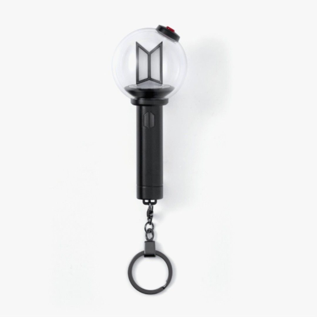 BTS Light Stick Keyring Ver 4 (Category: K-Wave Merchandise) located in Taguig. Submitted by bangtan_online_shop (Listing ID 1463342073, Image 1). Description: BTS Light Stick Keyring Ver 4 Official Merch from WV Brand new, on hand, sealed Only 1 pc avail 1,700 pesos.