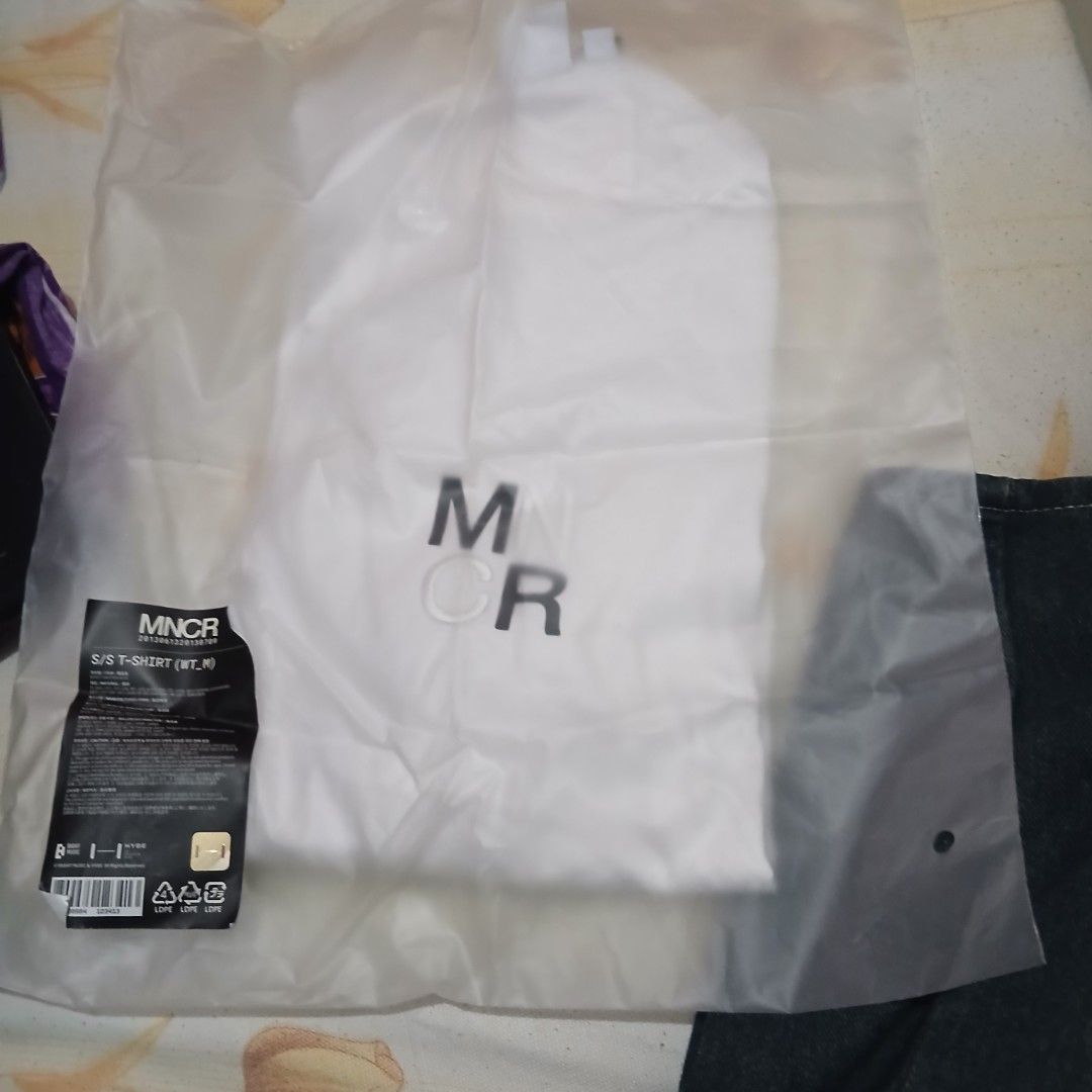 BTS MONOCHROME TSHIRT (Category: Shirts) located in Dasmarinas. Submitted by helloitspaaaaaat (Listing ID 1463392792, Image 2). Description: bought from weverse used once mop: gcash/gotyme mod: j&t.