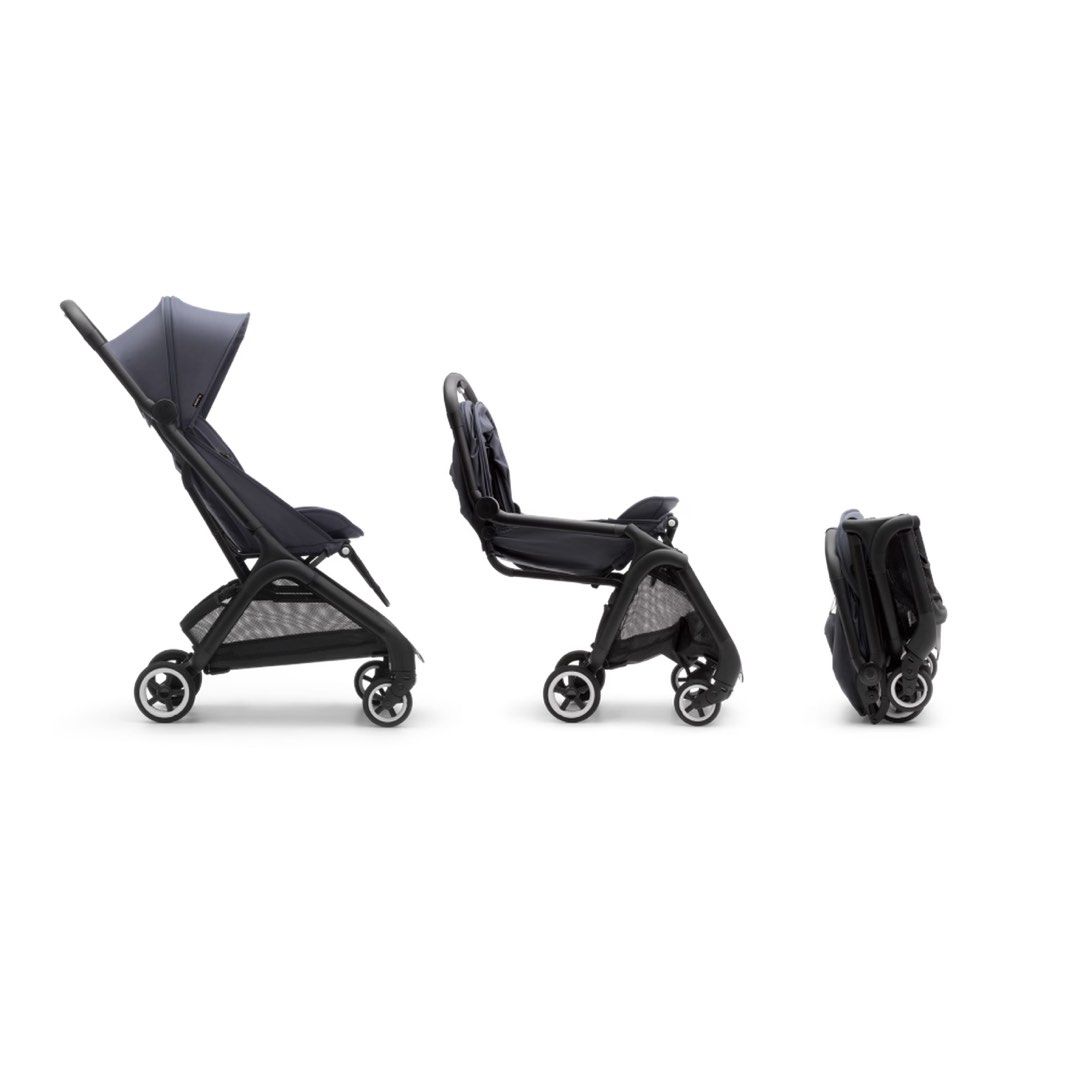 Bugaboo Butterfly (Category: Strollers) located in Quezon City. Submitted by curatedbymissvs (Listing ID 1463407838, Image 2). Description: - One-second fold and unfold - Lightest stroller in our range (16.09 lbs) - Ultra-compact fold to store in small spaces - Suitable for air travel, IATA-compatible - Underseat basket holds 17.64 lbs - Large adjustable seat for first-class comfort - Full suspension, easy to steer with one hand - Extendable UPF 