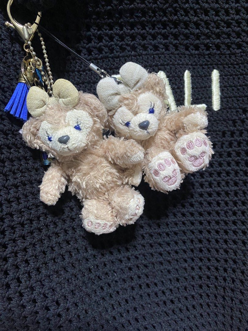 Bundle Disney ShellieMay Disney Bear Phone and Bag Charm (Category: Character Goods) located in Los Banos. Submitted by chus.things (Listing ID 1463338793, Image 2). Description: Selling ShellieMay Plush Bag and Phone Charm Bundle (2 items only) Authentic Disney No paper tag With readable plush tag Message me po if you want more pictures Rfs: Decluttering since maglilipat na po kami ng house (bought this po sa mga seller sa black app and blue app