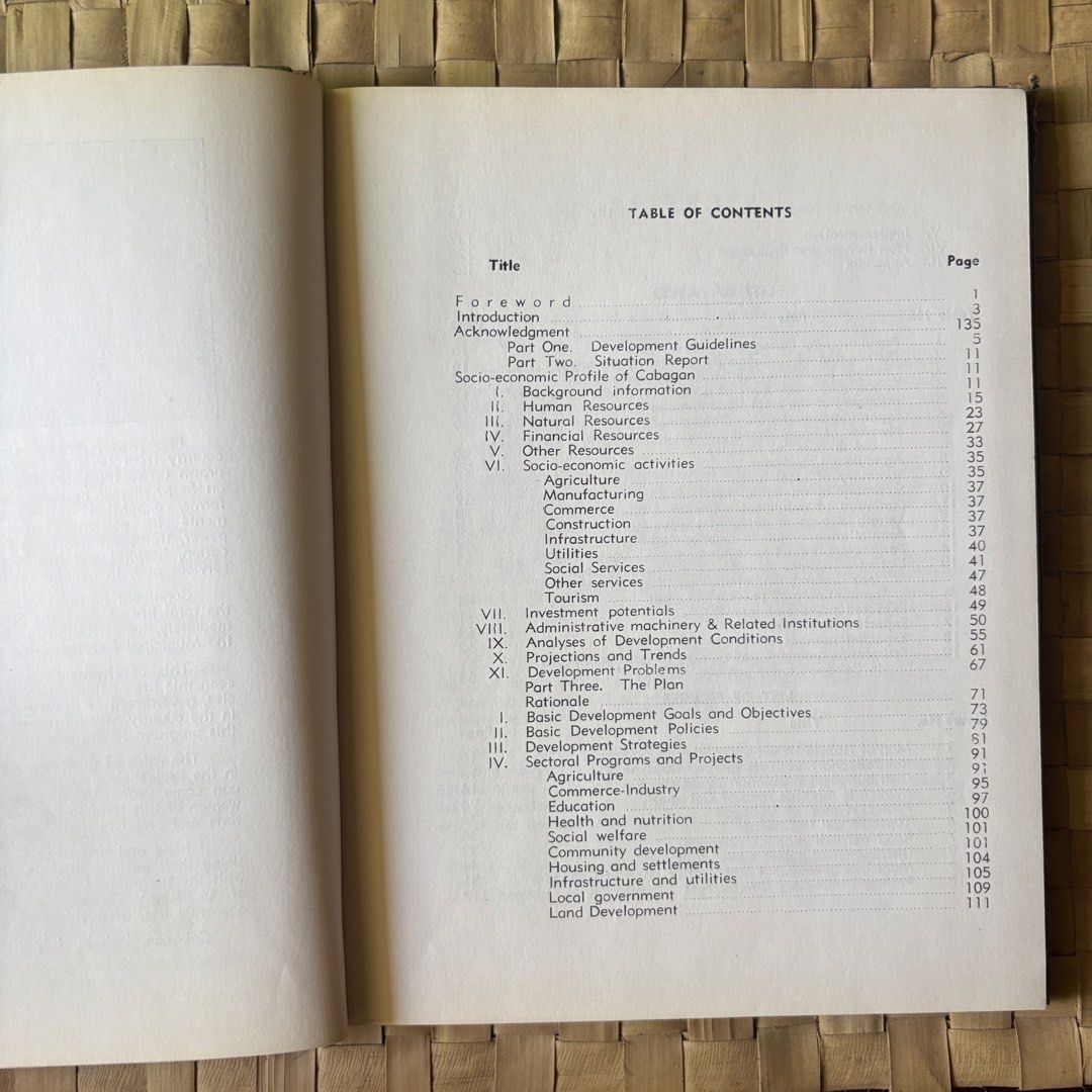 Cabagan, Isabela: 5 Year Comprehensive Development Plan (Category: Storybooks) located in Quezon City. Submitted by thevanitybookshop (Listing ID 1463328434, Image 2). Description: .