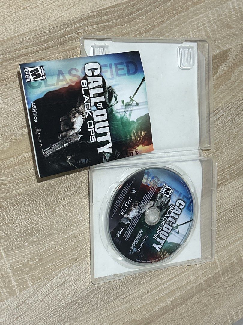 call of duty. black ops cds ps3 (Category: In-Game Products) located in Talisay. Submitted by artmeus (Listing ID 1463478757, Image 2). Description: untested po kasi wala na akong dvd player now but the last time nanood po ako nito okay panaman. payment first po thru cashg + shipping fee via jnt qt .