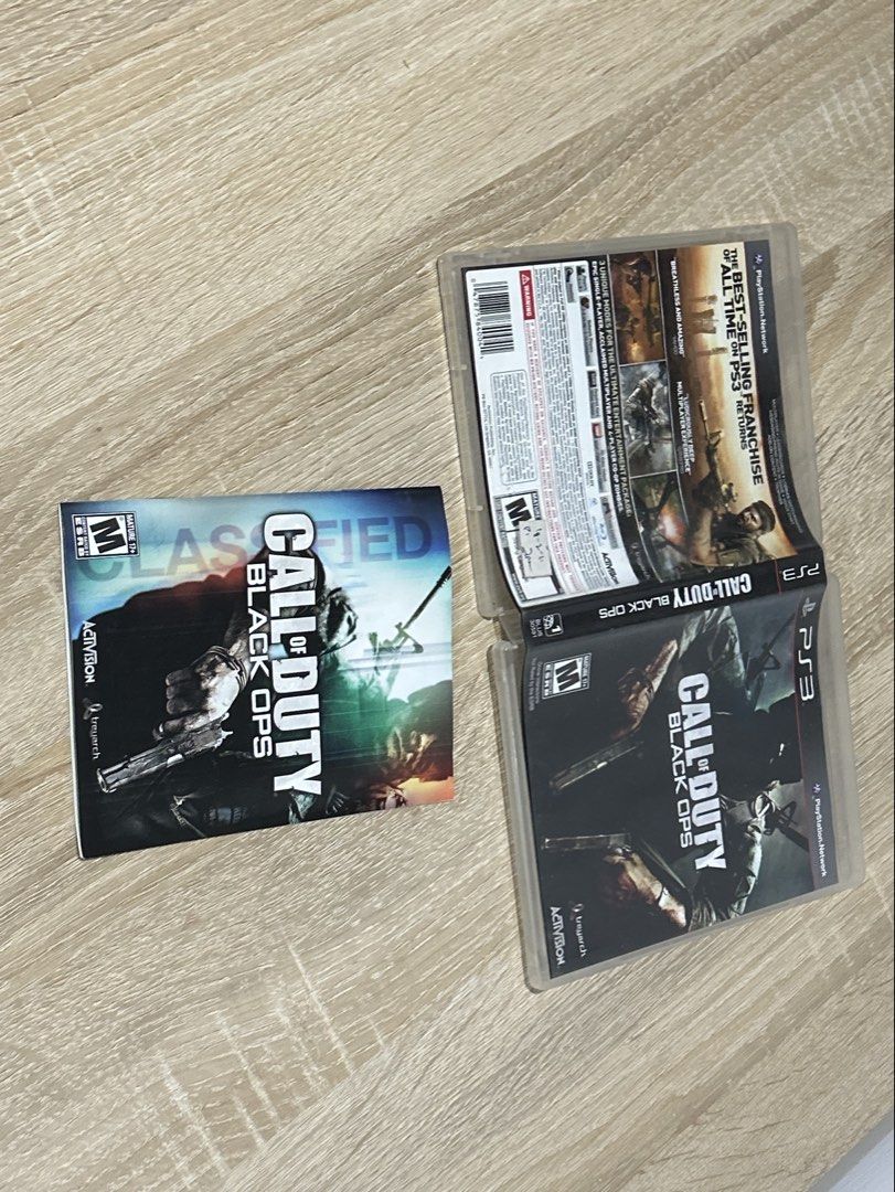 call of duty. black ops cds ps3 (Category: In-Game Products) located in Talisay. Submitted by artmeus (Listing ID 1463478757, Image 1). Description: untested po kasi wala na akong dvd player now but the last time nanood po ako nito okay panaman. payment first po thru cashg + shipping fee via jnt qt .