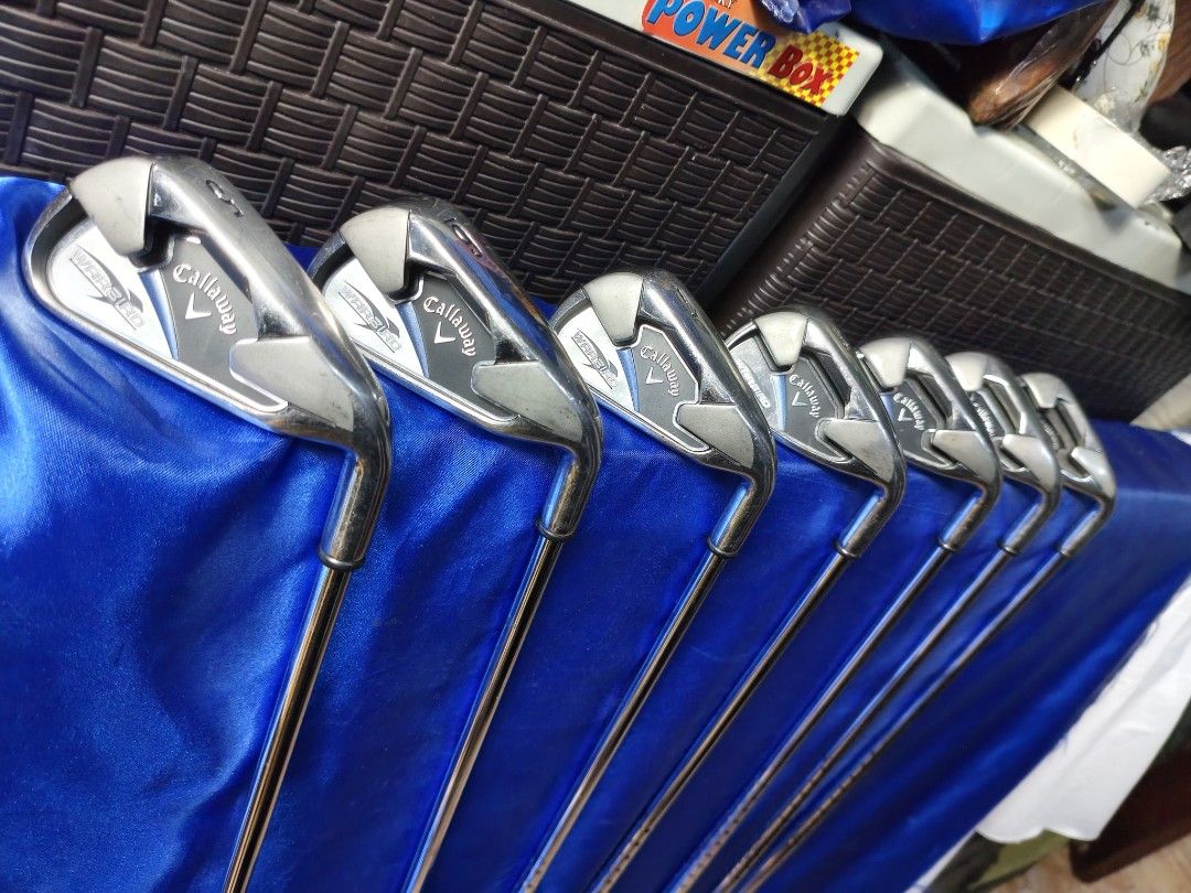 Callaway warbird iron set (Category: Golf) located in Manila. Submitted by meiyeon2 (Listing ID 1463452552, Image 1). Description: Callaway Warbird 2019 release model. Uniflex Callaway warbird steel shaft.. iron#5-9i Pitching wedge S wedge.