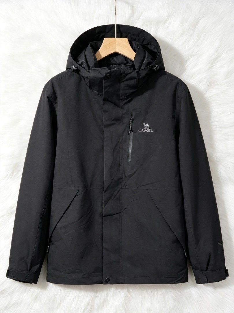 CAMEL ENFO TECH Windbreaker / Hardshell Jacket Size S. 23x27 dimes (Category: Coats, Jackets and Outerwear) located in Manila. Submitted by momofunodos (Listing ID 1463375152, Image 1). Description: ALL ITEMS ARE PRE-LOVED ✅Bale source. ✅Ukay thrifted. ✅Manage your expectations these are ukay.( dont expect crispy as new) ✅ Colors may different in person due to camera lens and lights. ✅ There's a sign of usage in every item ✅ Small stain washable 