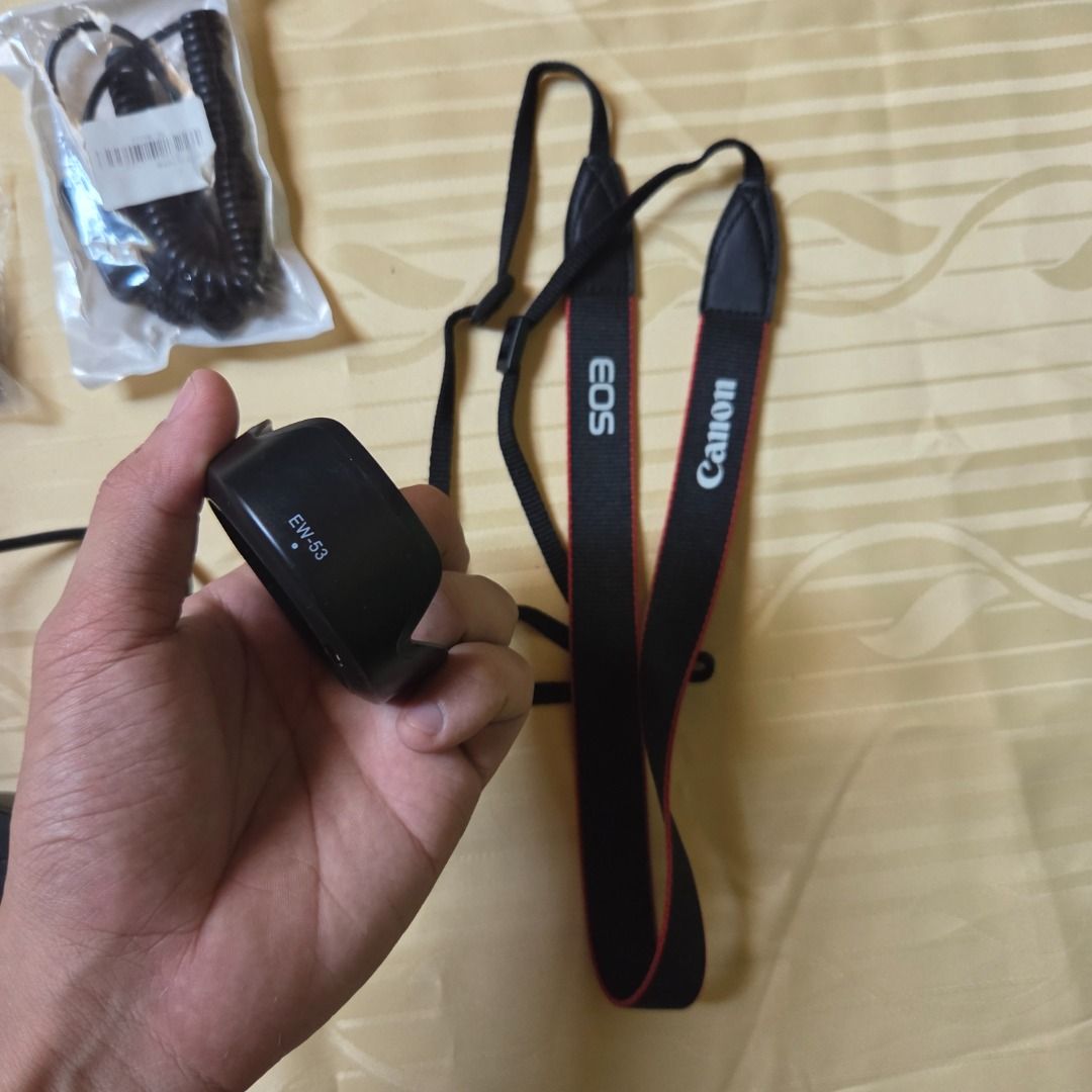 Canon M50 Accessories (Category: Other Photography Accessories) located in Binan City. Submitted by lovestartswdl (Listing ID 1463437203, Image 3). Description: Canon M50 accessories - Battery charger, lace, manuals, lens cap, dummy battery for m50 - Good working condition Includes Rode VideoMicro Compact - Good working condition - Only issue is may tear yung cable - With wind muff 2,000 only all in na po! Biñan, Laguna.