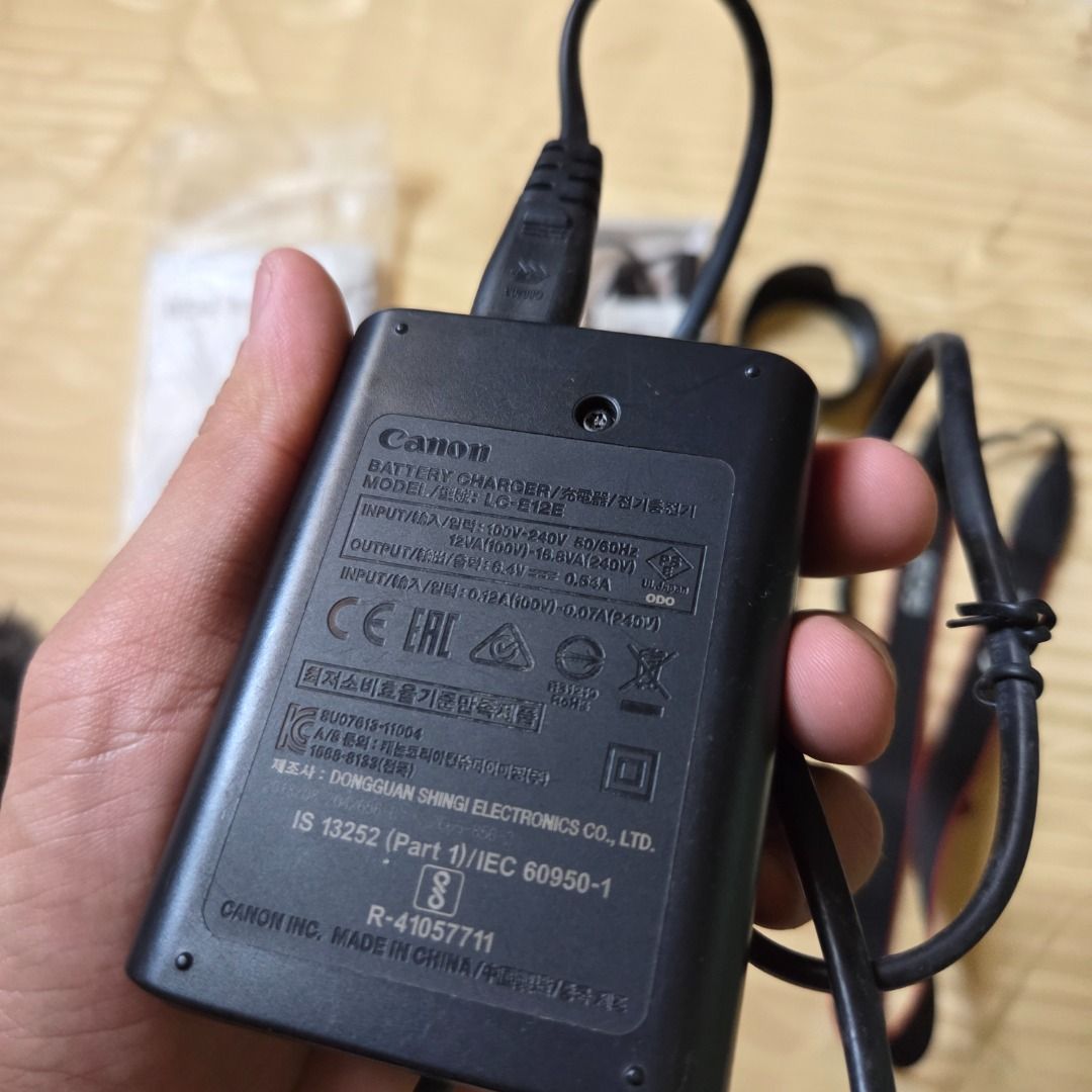 Canon M50 Accessories (Category: Other Photography Accessories) located in Binan City. Submitted by lovestartswdl (Listing ID 1463437203, Image 2). Description: Canon M50 accessories - Battery charger, lace, manuals, lens cap, dummy battery for m50 - Good working condition Includes Rode VideoMicro Compact - Good working condition - Only issue is may tear yung cable - With wind muff 2,000 only all in na po! Biñan, Laguna.