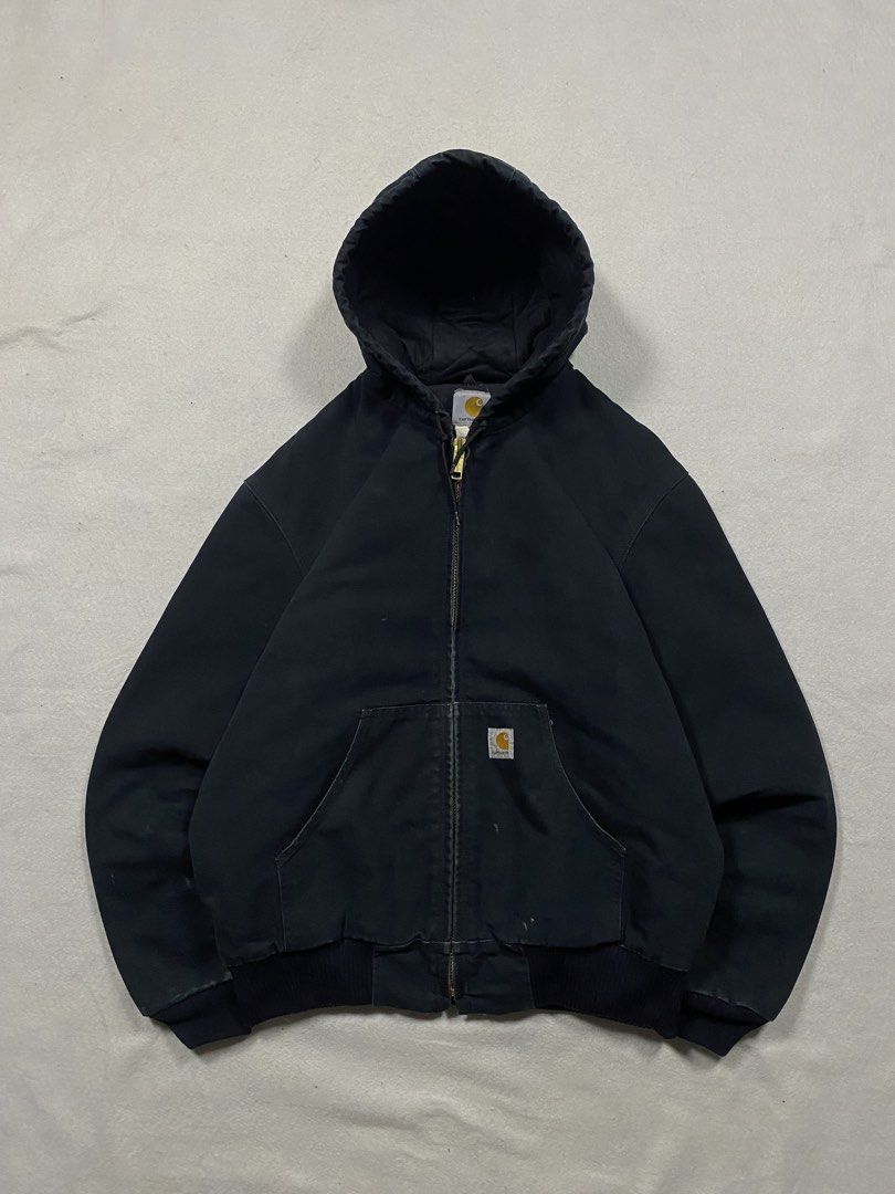 Carhartt Active Duck Jacket J140 BLk insulated lined (Category: Activewear) located in Dasmarinas. Submitted by ridgeridethrift (Listing ID 1463493149, Image 1). Description: Width- 25 Length - 29 Sleeve - 27 In excellent condition have minor sign of usage ,color rate 9/10 .