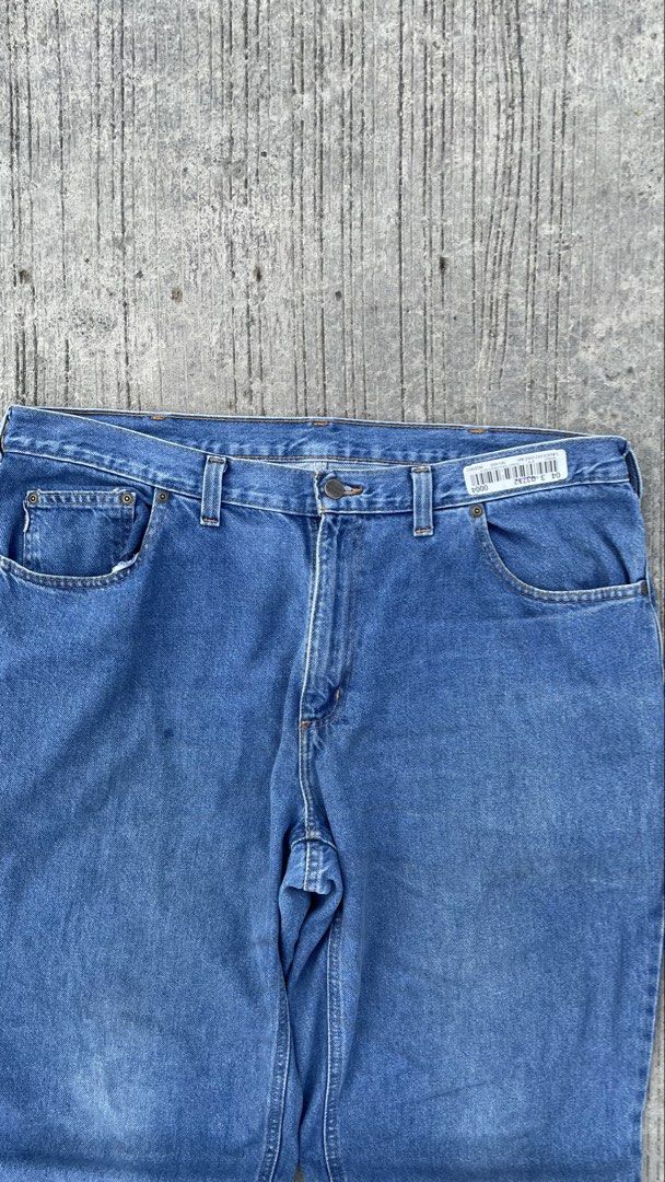 Carhartt Denim Pants (Category: Coats, Jackets and Outerwear) located in Butuan. Submitted by vanvan0830 (Listing ID 1463372141, Image 3). Description: Carhartt Denim Pants Waistline 38 Length 42 No issue Excellent condition .