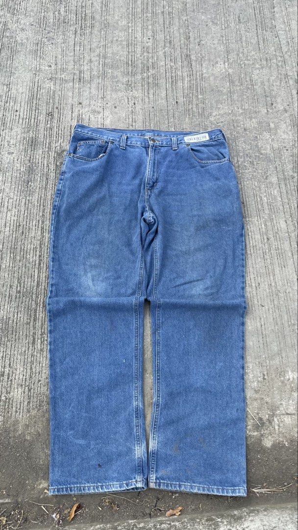Carhartt Denim Pants (Category: Coats, Jackets and Outerwear) located in Butuan. Submitted by vanvan0830 (Listing ID 1463372141, Image 2). Description: Carhartt Denim Pants Waistline 38 Length 42 No issue Excellent condition .
